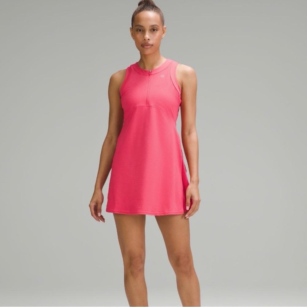 Lululemon Grid-Texture Sleeveless Linerless Tennis Dress | Women's Dresses